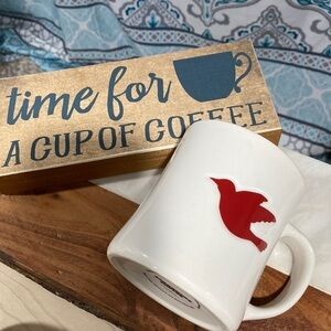 Starbucks‎ peace mug dove 2008 ceramic coffee cup